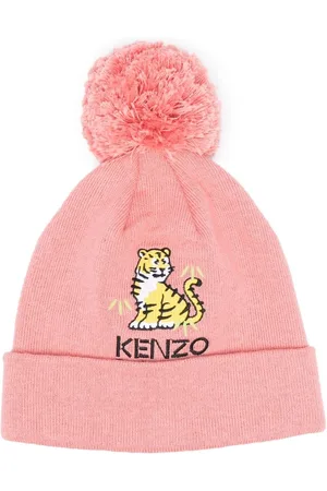 Kenzo Gorro de punto con motivo Tiger