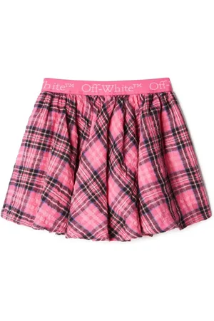 OFF-WHITE Minifalda Bookish con logo en la cinturilla