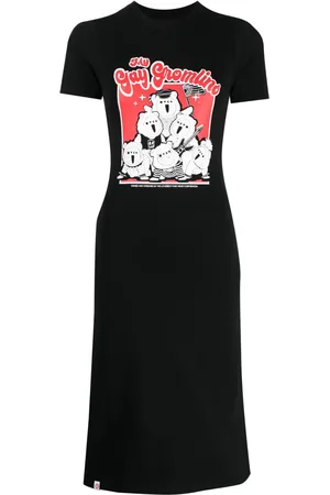 Charles Jeffrey Loverboy Vestido con estampado gráfico