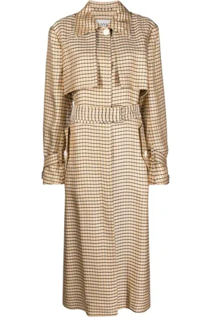 Lanvin Gabardina a cuadros