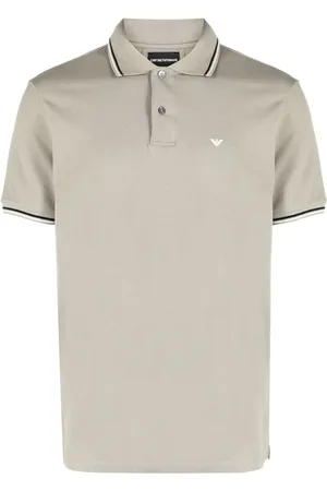 Emporio Armani Polo con logo bordado