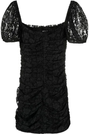ROTATE Vestido corto de manga farol