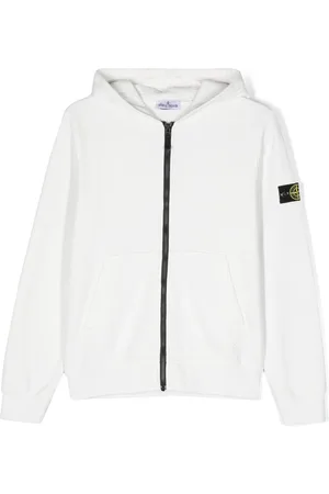 Stone Island Chaqueta con motivo Compass y capucha