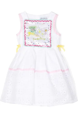 Simonetta Vestido con estampado gráfico