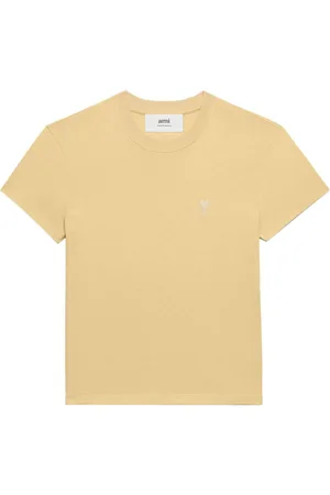 Ami Camiseta de algodón orgánico con logo bordado