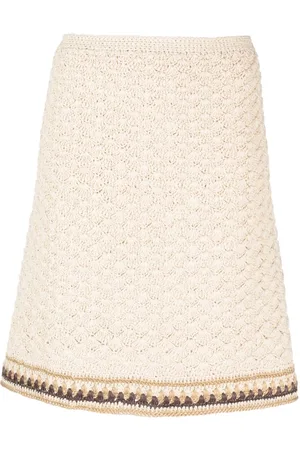 Tory Burch Falda con cintura alta