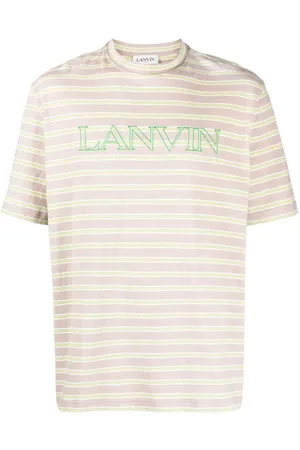 Lanvin Camiseta con logo bordado