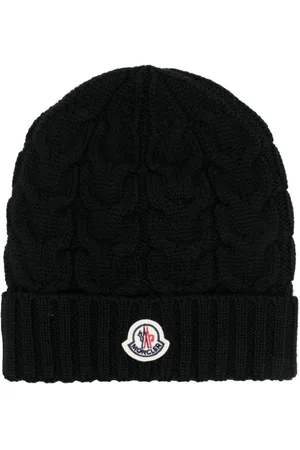 Moncler Gorro con aplique del logo