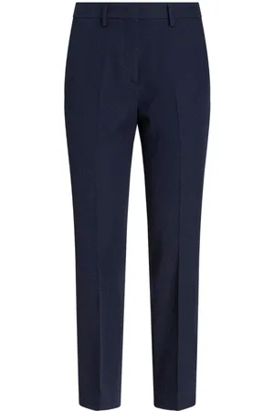 Etro Pantalones ajustados de talle medio