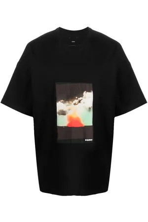 OAMC Camiseta con estampado gráfico