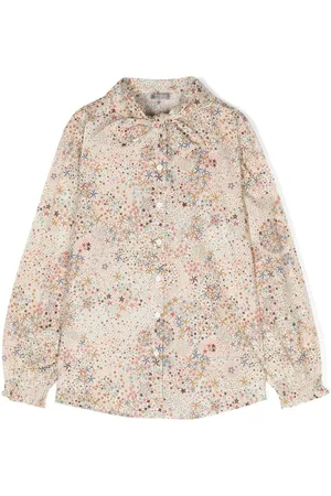 Il gufo Camisa con estrellas estampadas