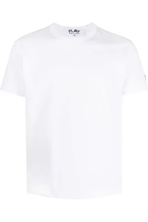 Comme des Garçons Camiseta con parche del logo