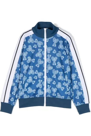 Palm Angels Chaqueta de chándal con estampado Teddy Bear