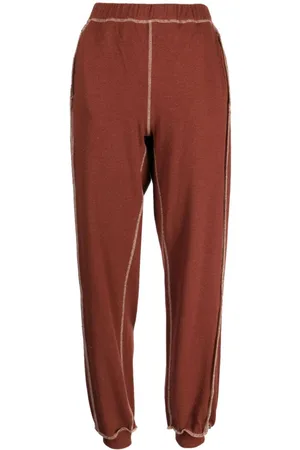 Baserange Pantalones de chándal con costuras expuestas