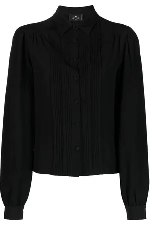 Etro Blusa con detalle de canalé