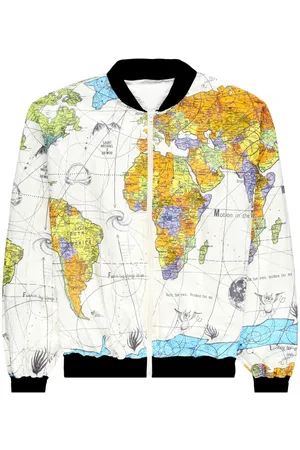SAINT MXXXXXX Chaqueta bomber World Map
