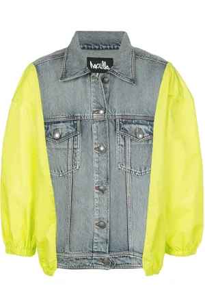 HACULLA Chaqueta vaquera con diseño híbrido en contraste