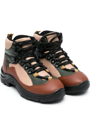 Stella McCartney Botas con diseño colour block