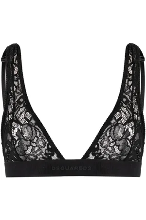 Dsquared2 Sujetador con logo bordado