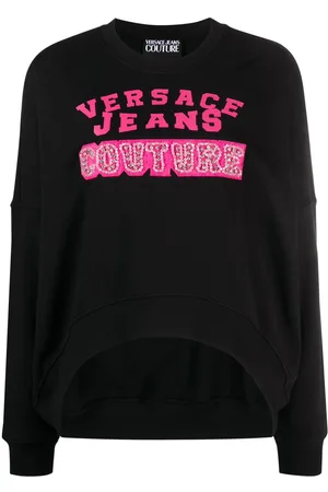 VERSACE Sudadera con logo estampado