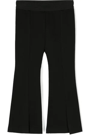 Msgm Pantalones acampanados con cinturilla elástica