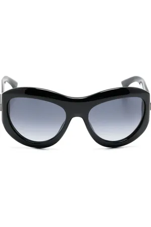 Dsquared2 Logo-plaque round-frame sunglasses