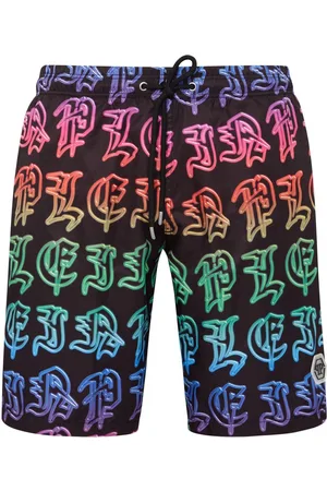 Philipp Plein Bañador con logo estampado