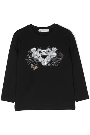 MONNALISA Camiseta La Pantera Rosa de manga larga