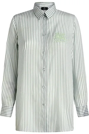 Etro Camisa con logo bordado