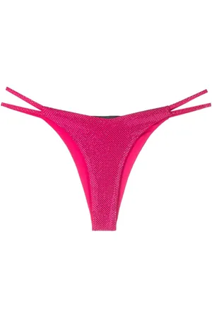 Philipp Plein Tanga con detalle de cristales