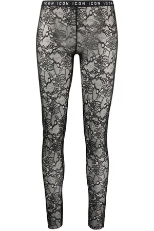 Dsquared2 Leggins Be Icon con encaje