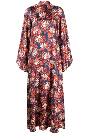 La DoubleJ Vestido con estampado Magnifico Moonflower