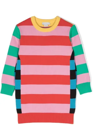 Stella McCartney Vestido a rayas