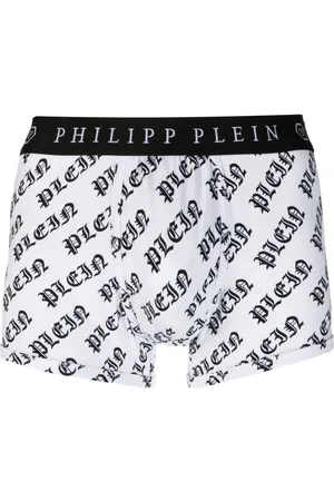 Philipp Plein Bóxeres con logo en la cinturilla