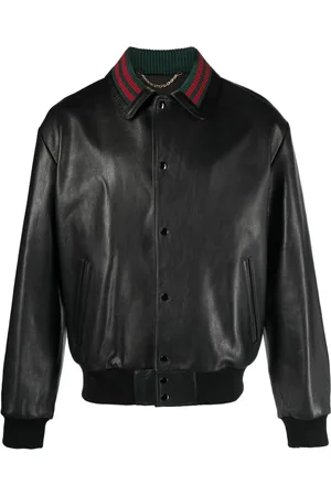 Gucci Chaqueta bomber con detalle Web