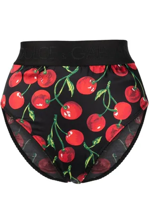 Dolce & Gabbana Bragas con cerezas estampadas