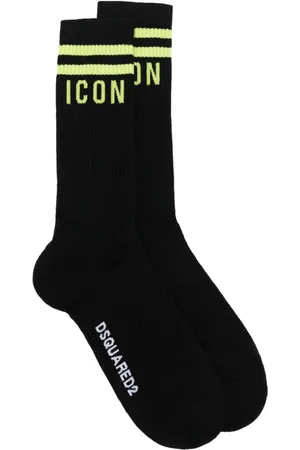 Dsquared2 Calcetines Icon de punto de intarsia