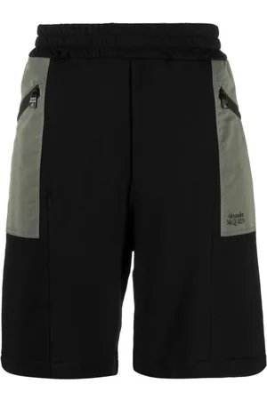 Alexander McQueen Pantalones cortos de chándal elásticos
