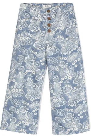 Ralph Lauren Vaqueros anchos con estampado floral