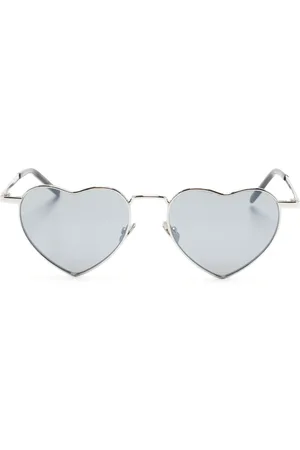 Saint Laurent Gafas de sol Loulou con montura corazón