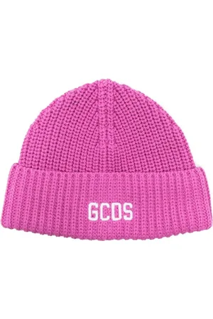 GCDS Gorro con logo bordado