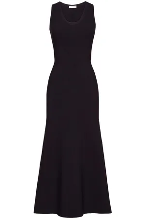 Salvatore Ferragamo Vestido midi acampanado