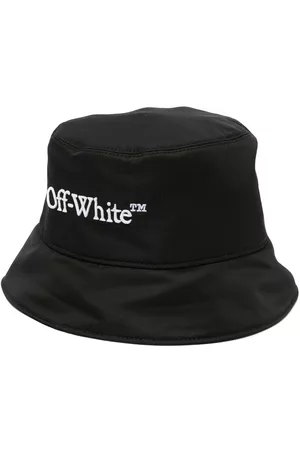OFF-WHITE Sombrero de pescador con logo bordado