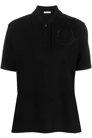 Moncler Polo con logo bordado