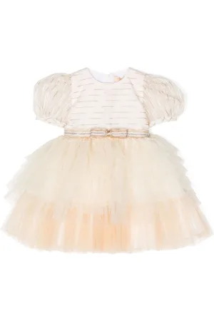 SPERANZA Vestido con capas escalonadas