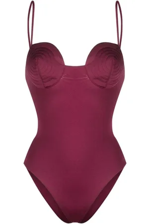 Noire Swimwear Bañador con detalle de costuras