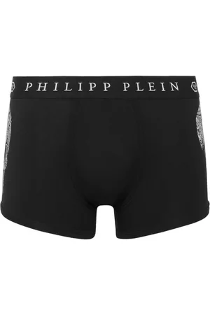Philipp Plein Bóxeres con cinturilla del logo