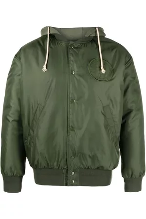 Autry Chaqueta bomber con parche del logo