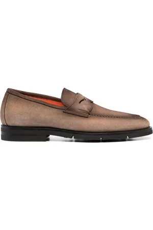santoni Mocasines con puntera de almendra