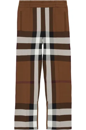 Burberry Pantalones de chándal a cuadros